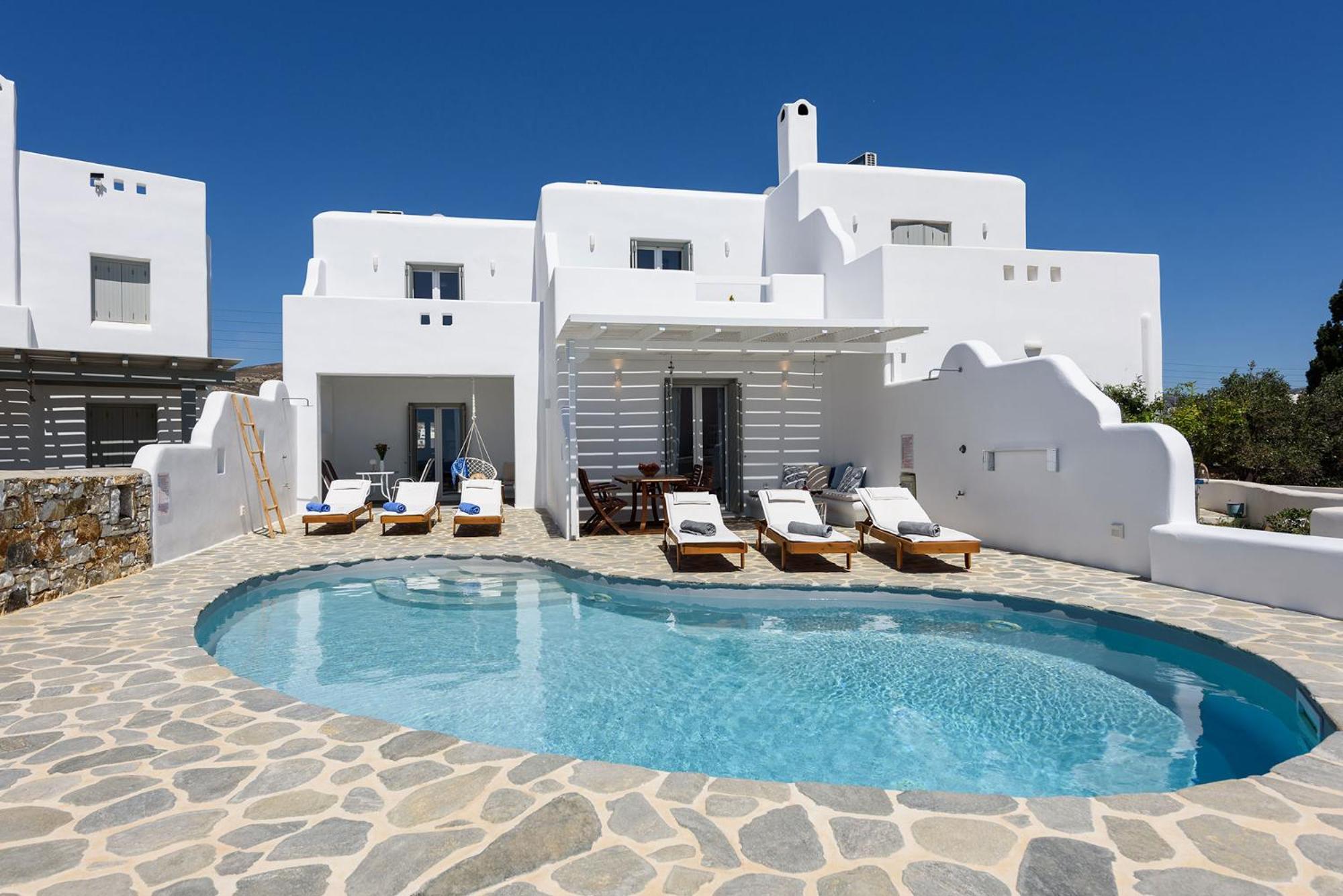 Helen Beach Front Luxury Villas Kastrákion المظهر الخارجي الصورة
