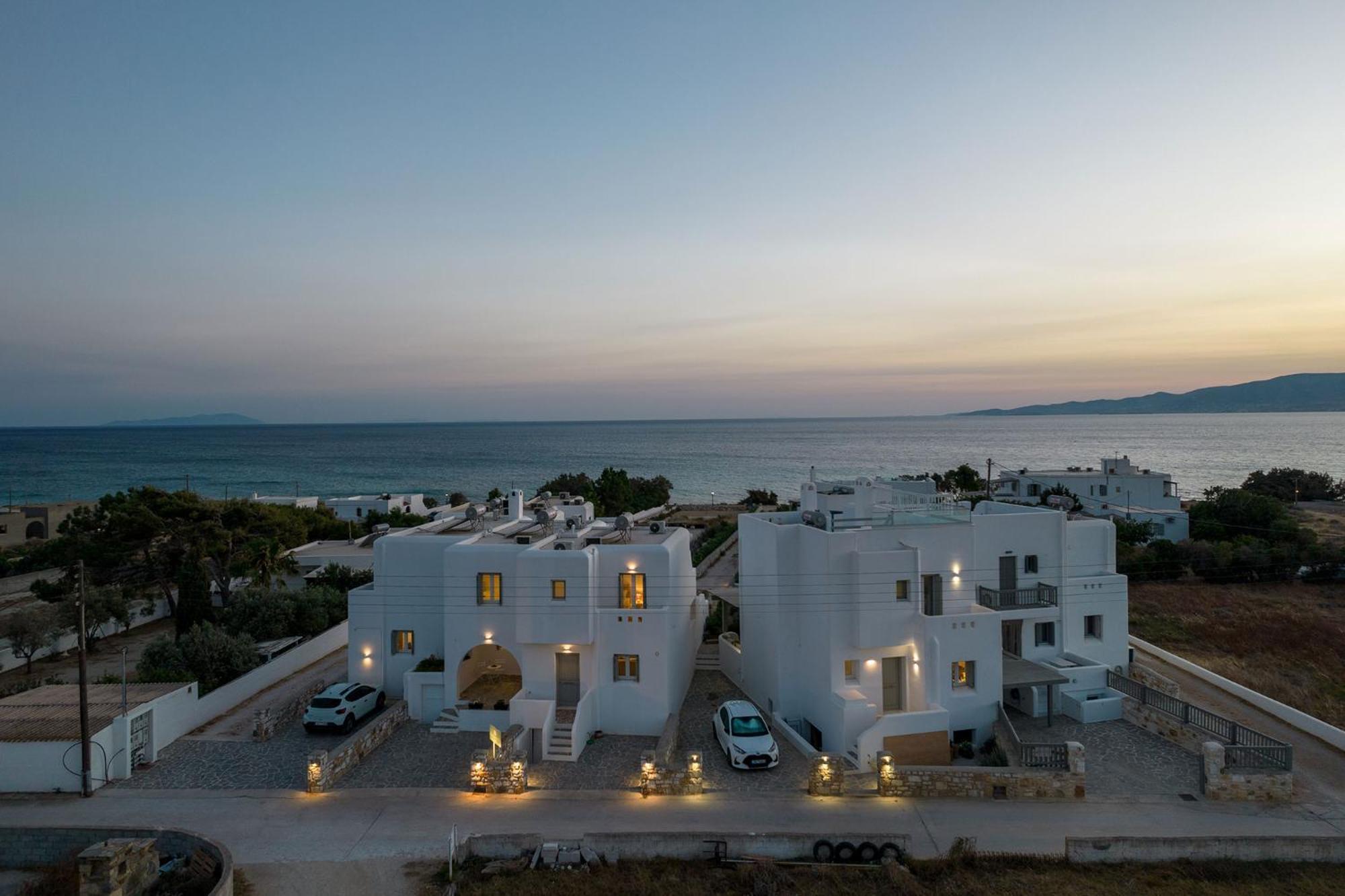 Helen Beach Front Luxury Villas Kastrákion المظهر الخارجي الصورة