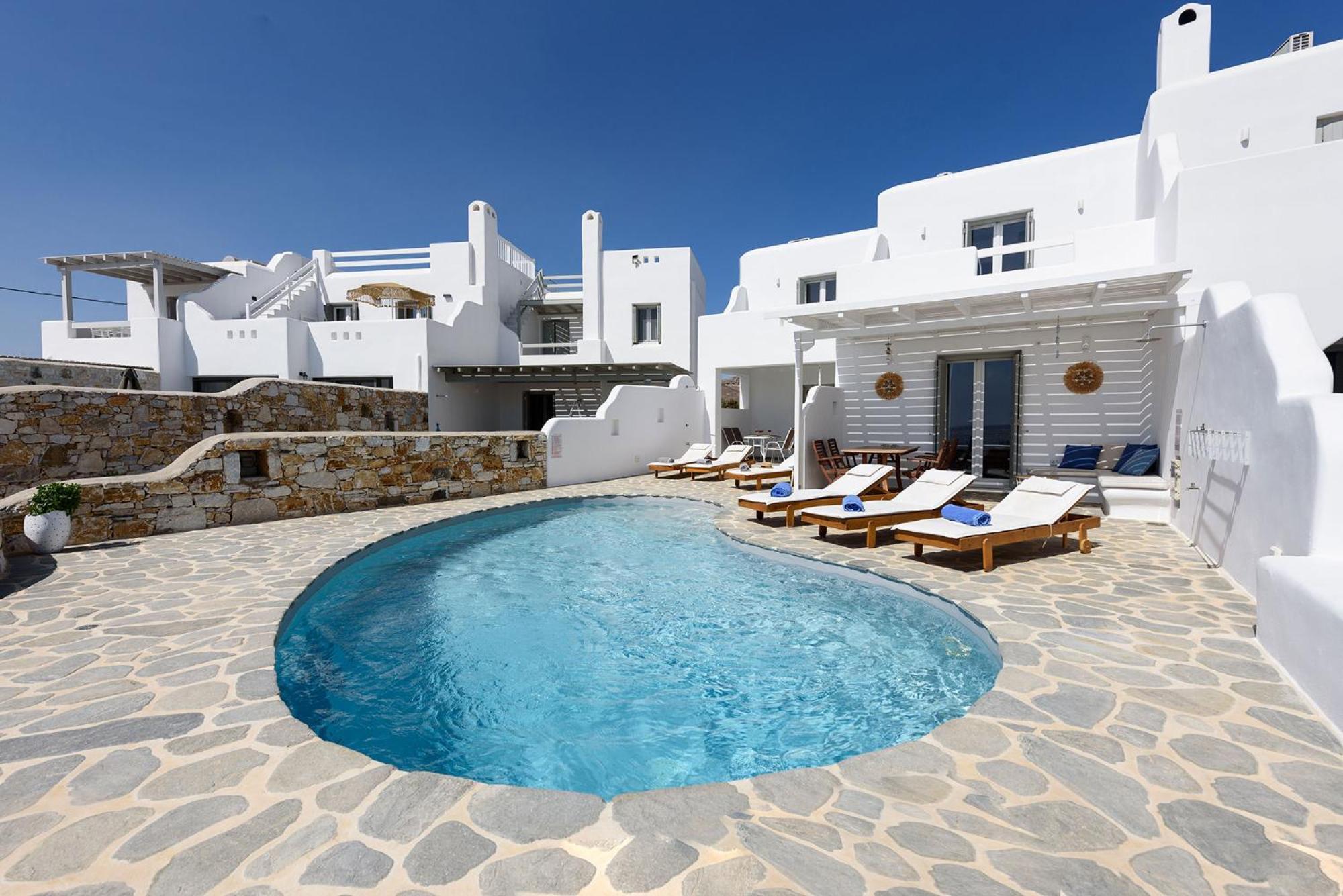 Helen Beach Front Luxury Villas Kastrákion المظهر الخارجي الصورة