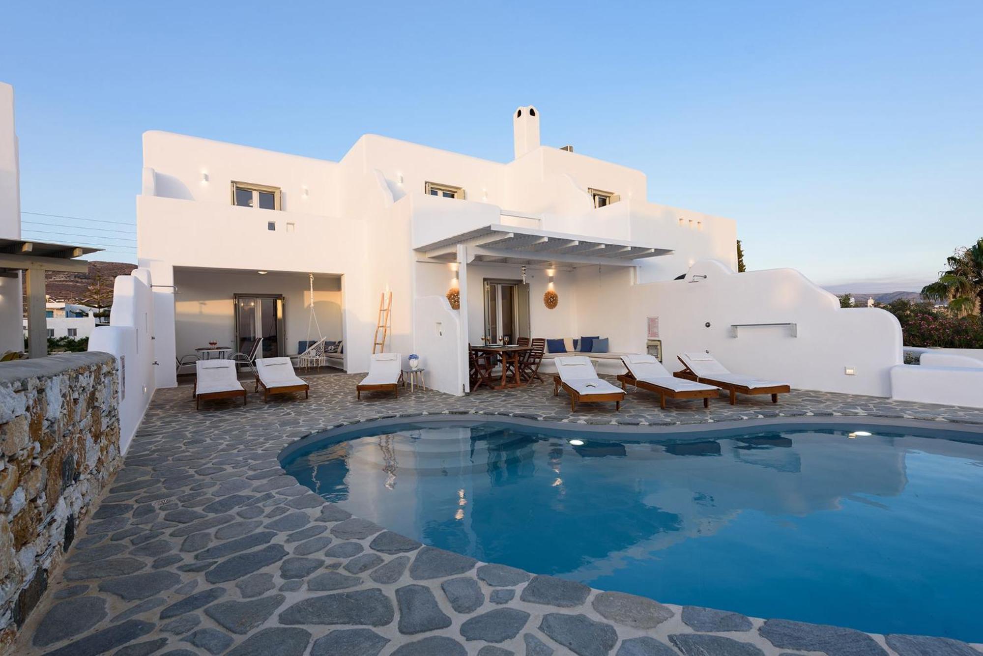 Helen Beach Front Luxury Villas Kastrákion المظهر الخارجي الصورة